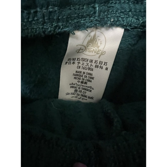 Disney Parks Nightmare Before Christmas XS Jack Skellington Sweatpants Green EUC - Picture 5 of 6